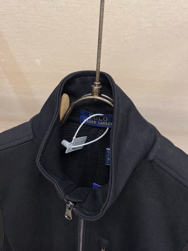 Ralph Lauren 하프넥 자수 양면 조끼 001-272018