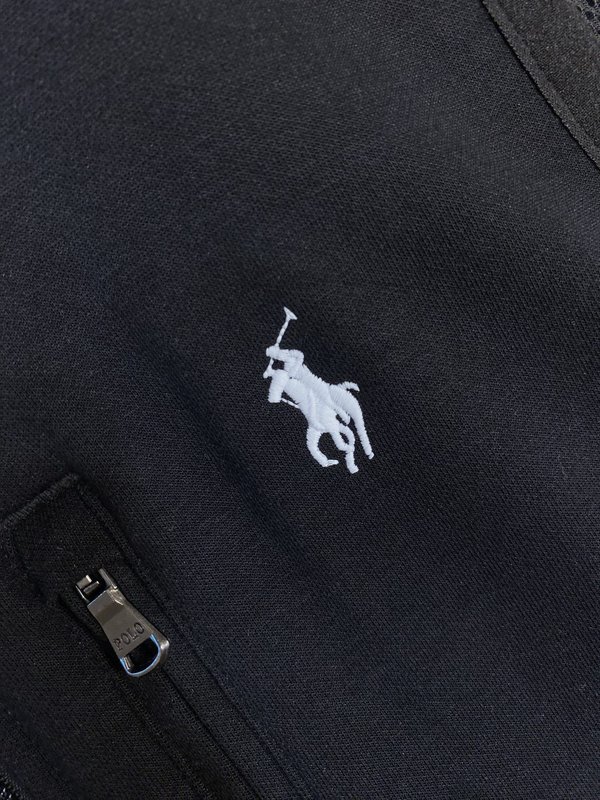 Ralph Lauren 하프넥 자수 양면 조끼 001-272018