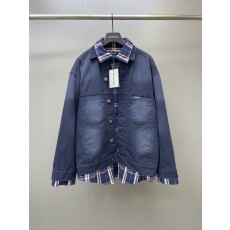 발렌시아가 패치워크 셔츠 자켓 001-272033