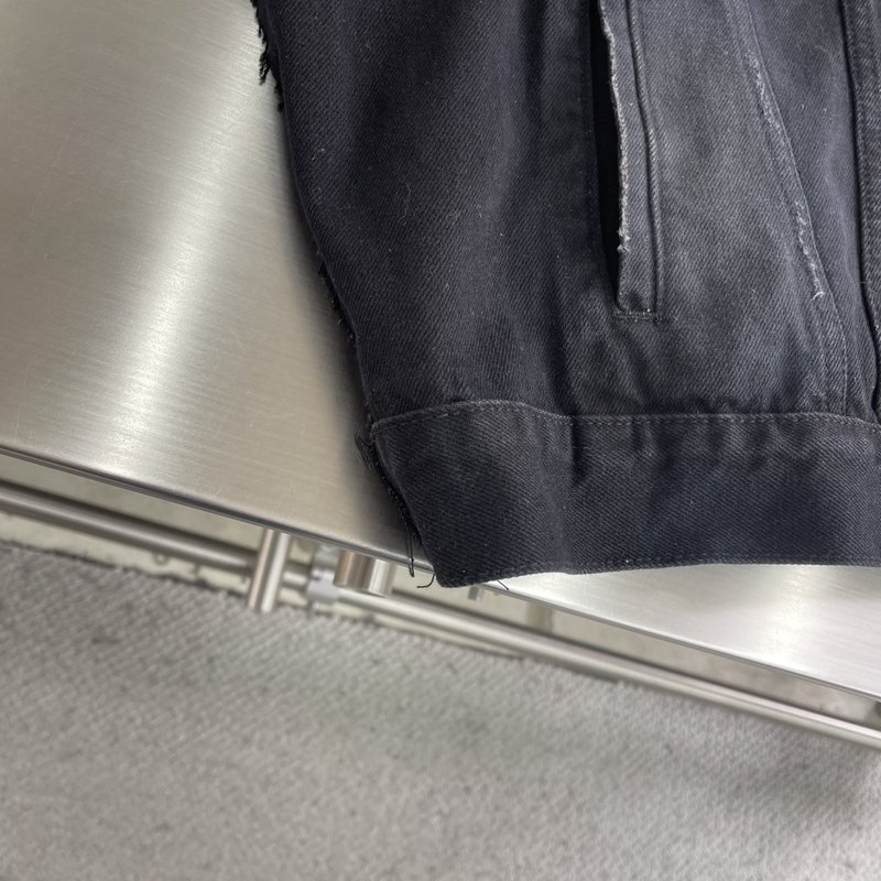 Balenciaga 자수 후드 데님 자켓 001-272052