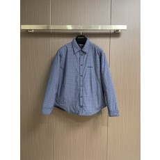 발렌시아가 체크 자수 카라 자켓 001-272069
