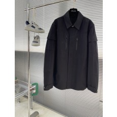 발렌시아가 단색 싱글 브레스트 지퍼 자켓 001-272070
