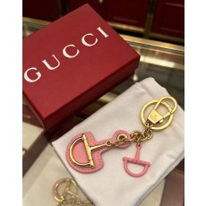 Gucci 마편고리 핑크 가죽 키링 001-272124