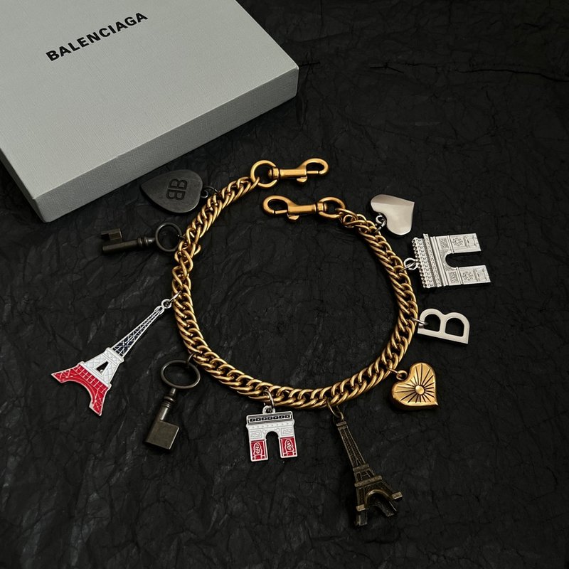 발렌시아가 키링 멀티컬러 001-272209