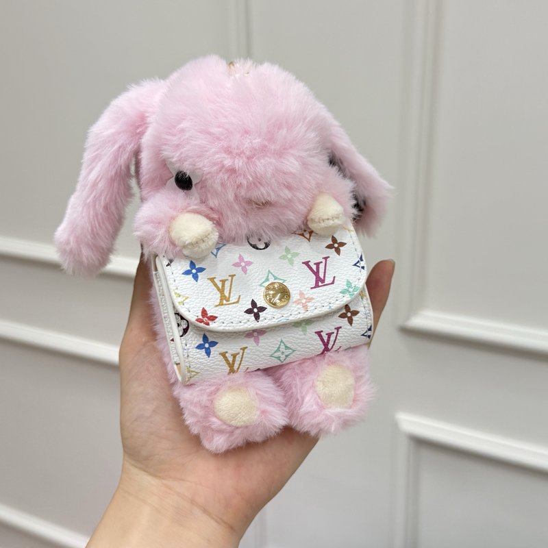 루이비통 토끼 인형 이어폰 백참 001-272726