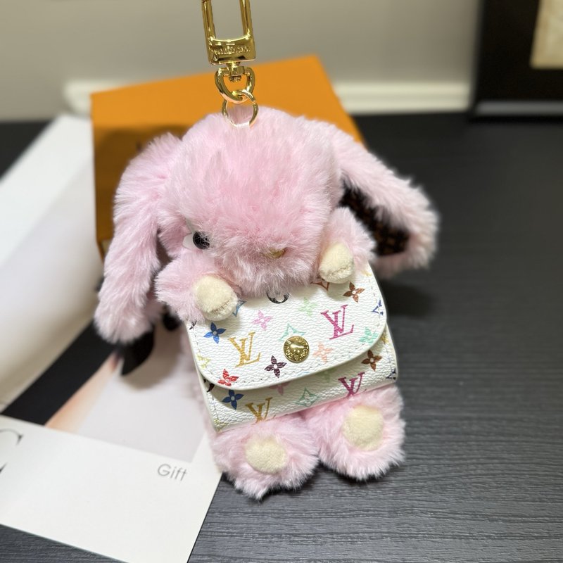 루이비통 토끼 인형 이어폰 백참 001-272726