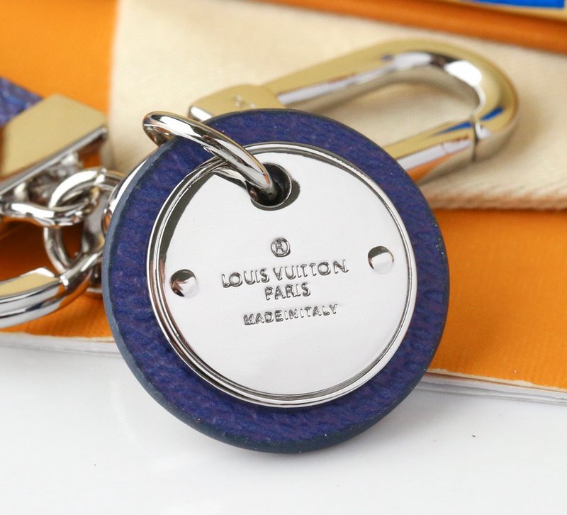 직사각형 가죽 펜던트 키링 001-272951