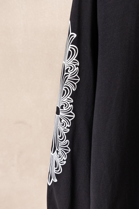Chrome Hearts 헤비 워시 입체 프린트 롱슬리 001-273414