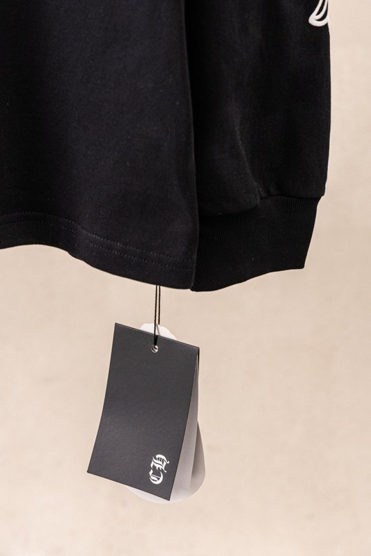 Chrome Hearts 헤비 워시 입체 프린트 롱슬리 001-273414