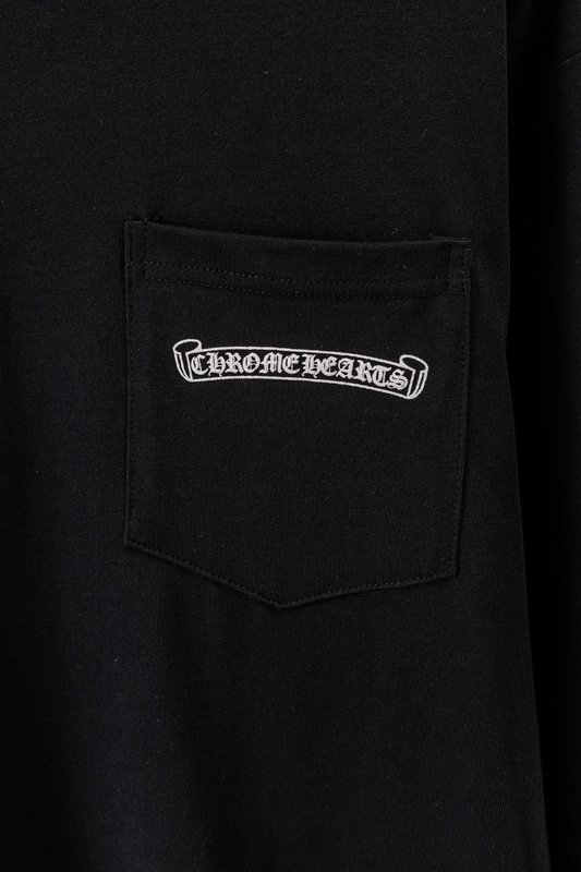 Chrome Hearts 헤비 워시 입체 프린트 롱슬리 001-273414