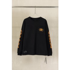 크롬하츠 중공 세탁 입체 프린트 반팔 티셔츠 001-273443