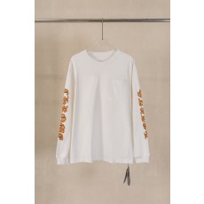 크롬하츠 중공 워싱 입체 프린트 반팔티 001-273444