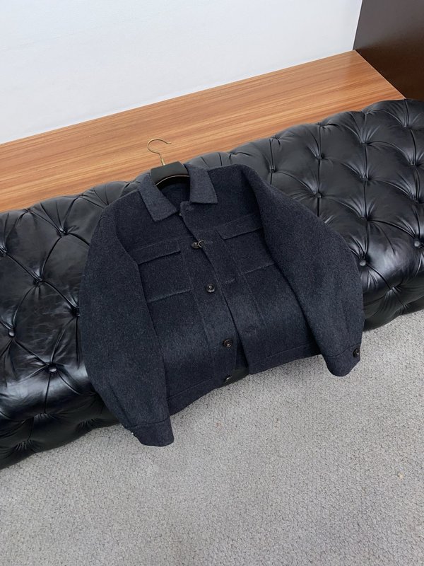 남성 캐주얼 턴다운 칼라 자켓 001-273538