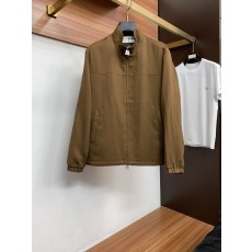 Loro Piana 남성 캐주얼 스탠드 칼라 자켓 001-273545