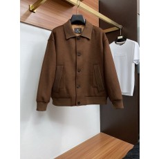 Loro Piana 남성 노치 라펠 울 자켓 001-273546