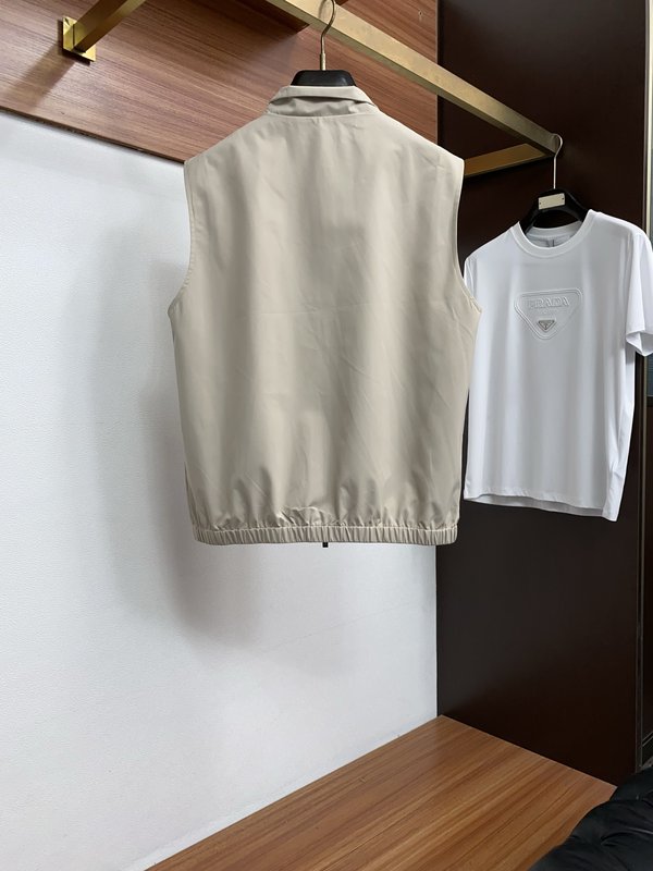로로피아나 남성 캐주얼 지퍼 베스트 자켓 001-273583