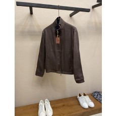 LP 남성용 양면 리넨 파일럿 자켓 001-273584