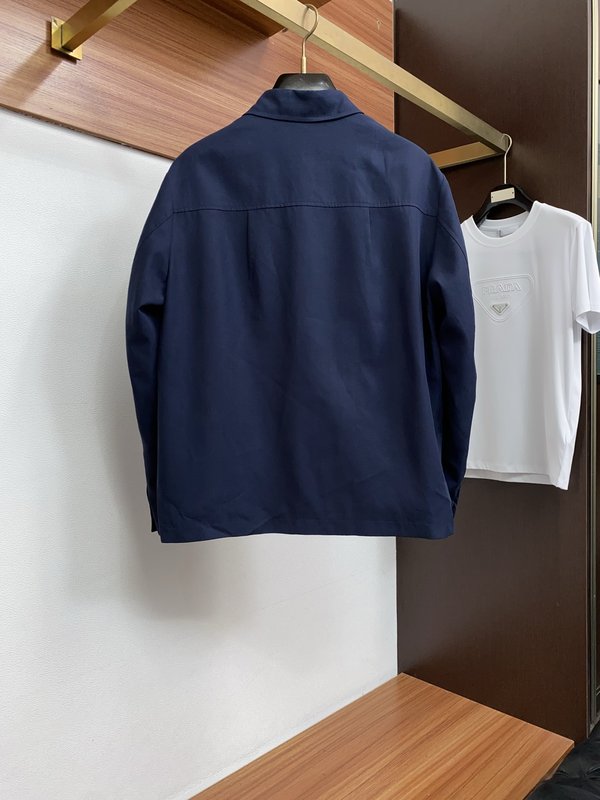 로로피아나 남성 린넨 카라 자켓 001-273616