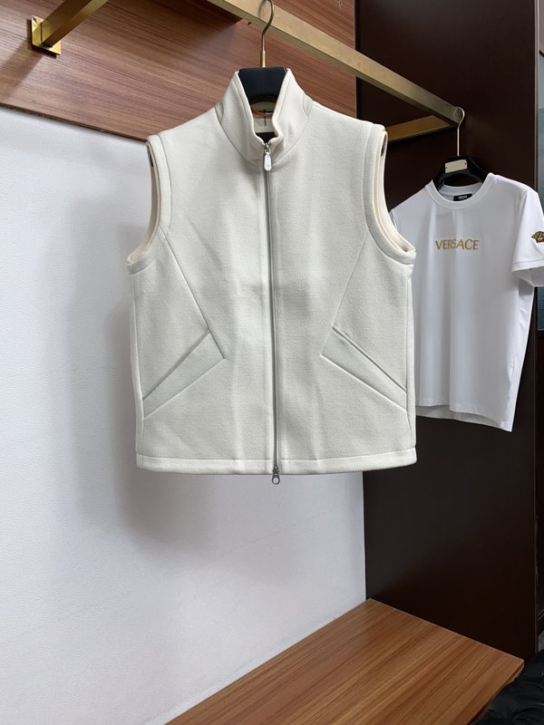 로로피아나 면 조끼 자켓 001-273641