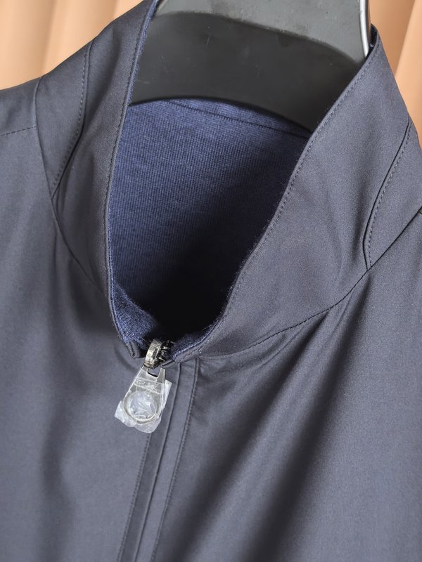 Loro Piana 남성 울 양면 조끼 코트 001-273642
