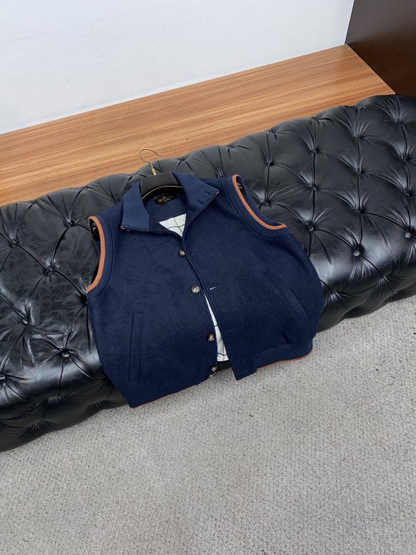 로로피아나 남성 면 조끼 아우터 001-273644