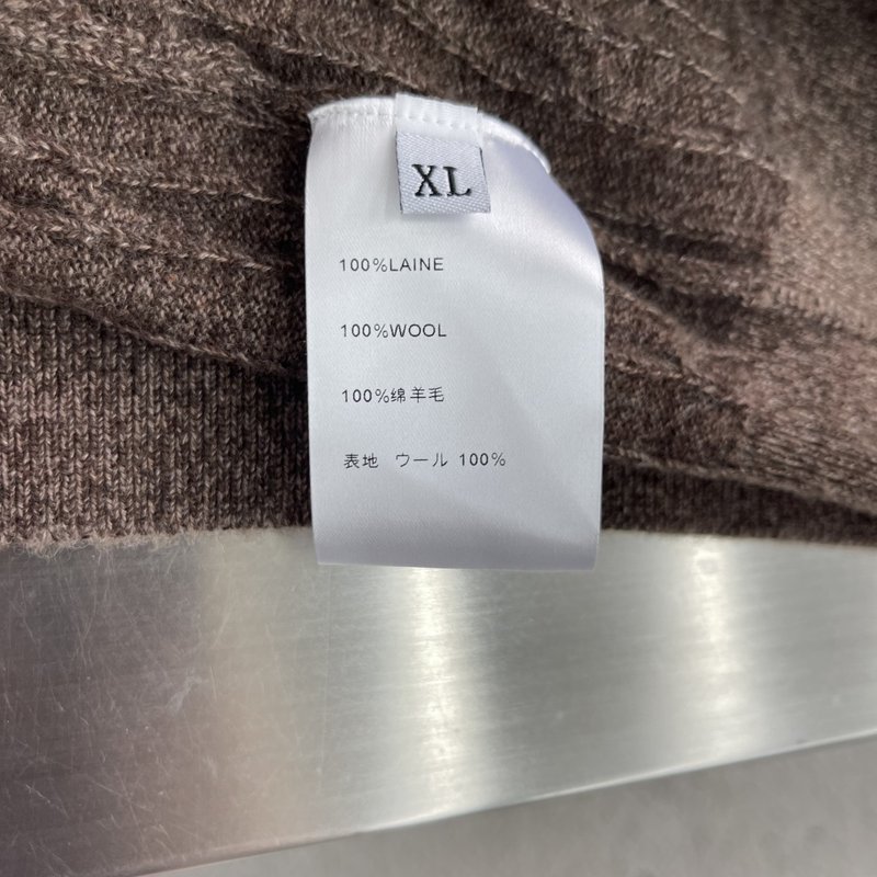 Loro Piana 컬러블록 케이블 니트 폴로 울 스웨 001-273647