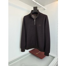 Loro Piana 캐시미어 혼방 하프 터틀넥 남성 스 001-273649