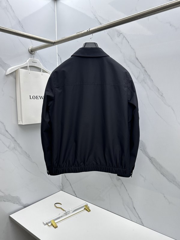 Loro Piana 턴다운 칼라 자켓 001-273656