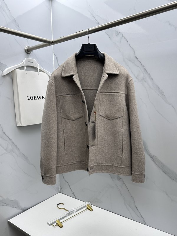 로로피아나 2026 가을겨울 턴칼라 자켓 001-273666