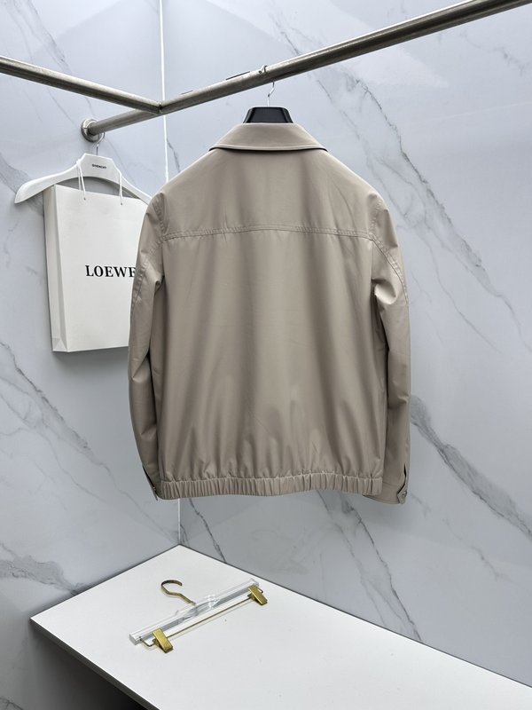 Loro Piana 턴다운 칼라 자켓 001-273678