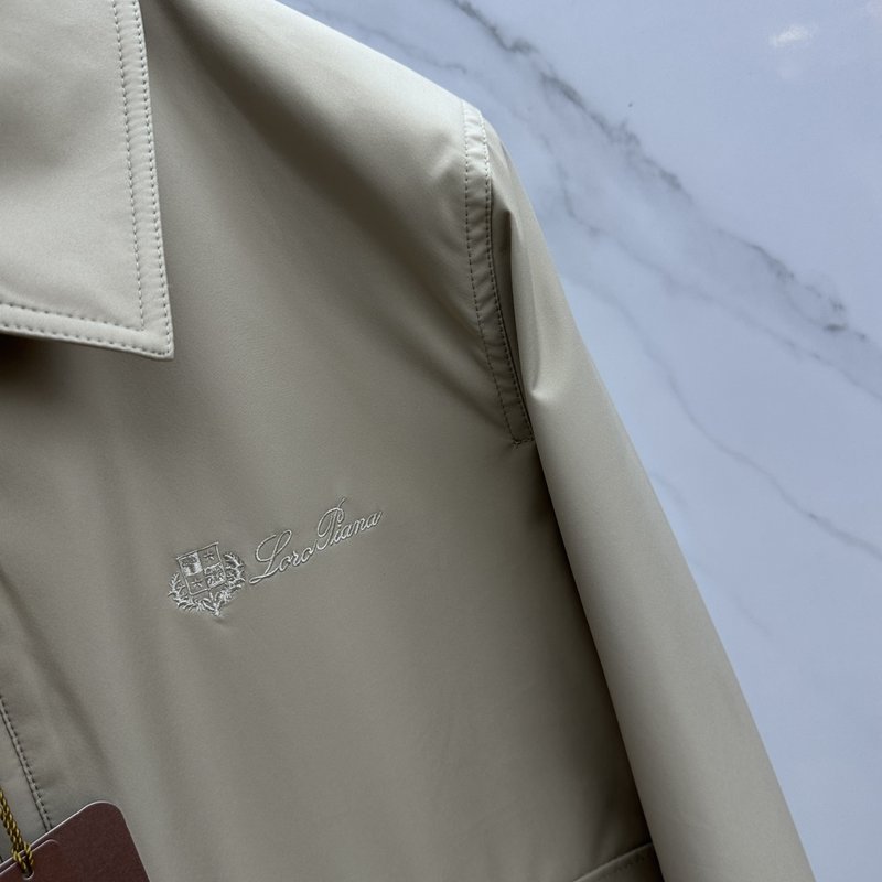 Loro Piana 턴다운 칼라 자켓 001-273678