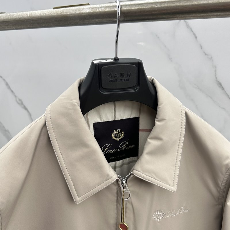 Loro Piana 턴다운 칼라 자켓 001-273678