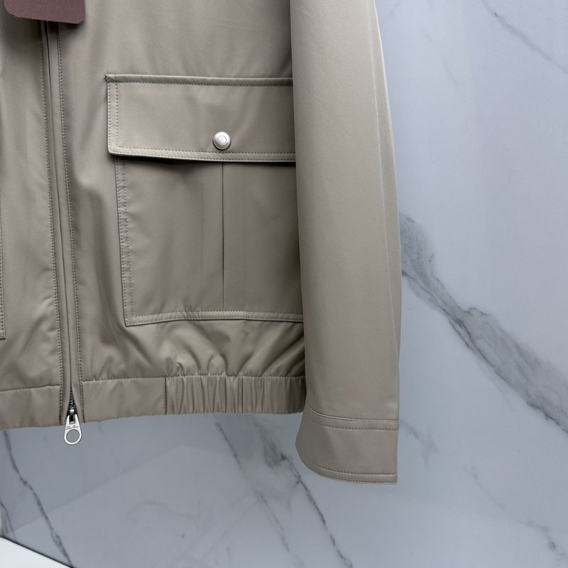 Loro Piana 턴다운 칼라 자켓 001-273678