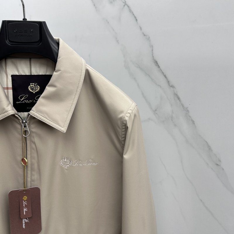 Loro Piana 턴다운 칼라 자켓 001-273678