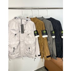 Stone Island 입체 재단 기능성 방풍 자켓 001-273745