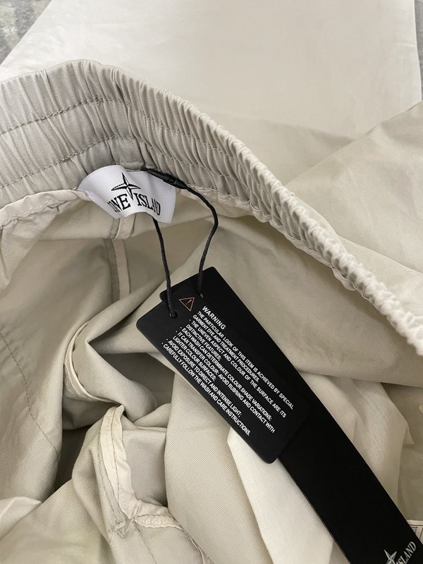 스톤아일랜드 워싱 루즈핏 카고팬츠 001-273751