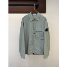 스톤아일랜드 하늘색 셔츠 자켓 001-273760