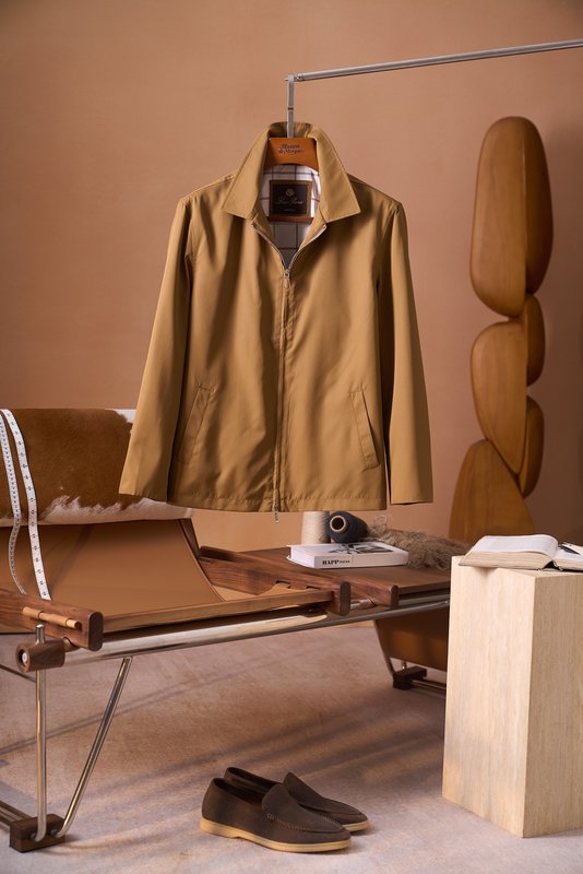 Loro Piana 클래식 방풍 헌팅 자켓 001-273987