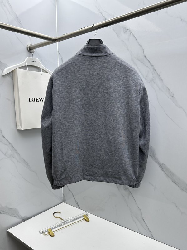 Loro Piana 스탠드칼라 양면 착용 자켓 001-273989