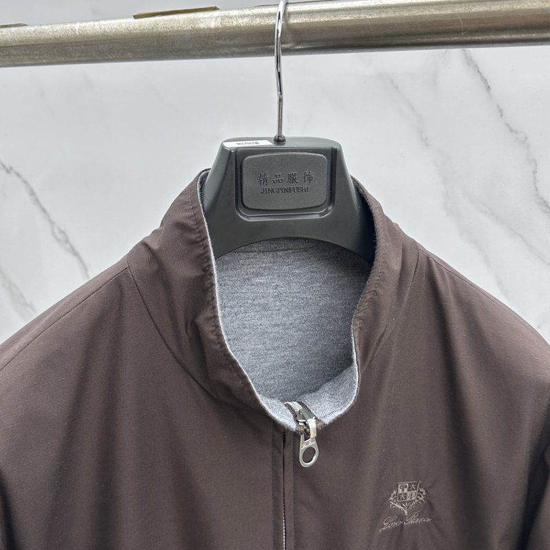 Loro Piana 스탠드칼라 양면 착용 자켓 001-273989