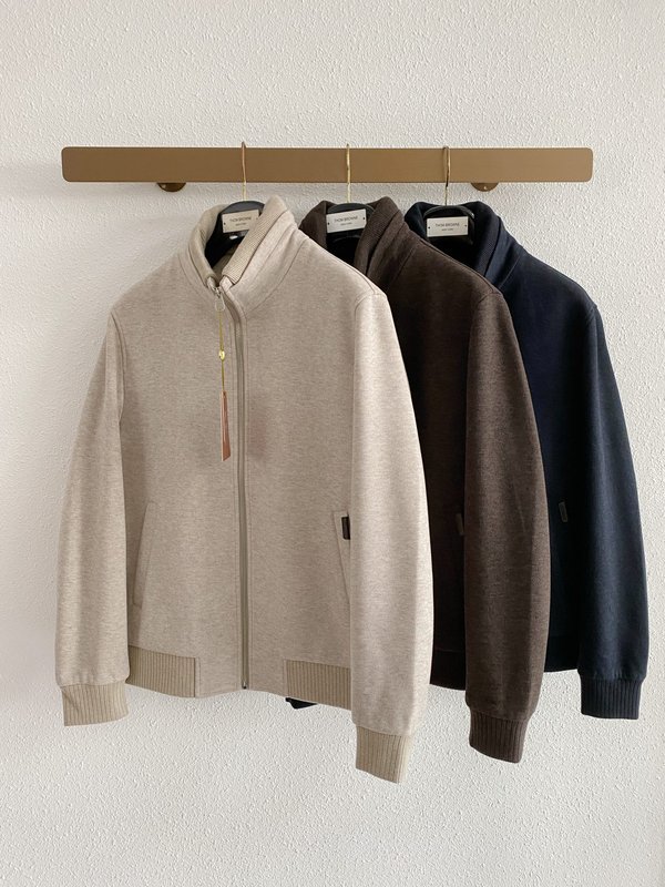 Loro Piana 남성 다운 패딩 스탠드 칼라 심플 001-273992