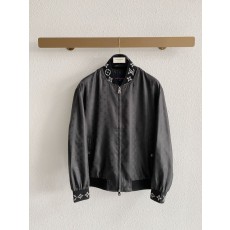 고급 직조 트렌치코트 001-274069