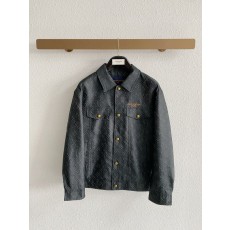가을겨울 남성 고급 직조 트렌치코트 001-274070