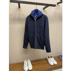 루이비통 양면 착용 풀 프린트 자카드 하이넥 니트 아우 001-274076