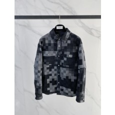 LV 소매 분리 데님 자켓 001-274145