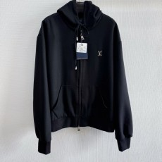 루이비통 울 혼방 후드 코트 001-274157