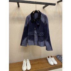 루이비통 레터 자카드 벨벳 데님 자켓 001-274161