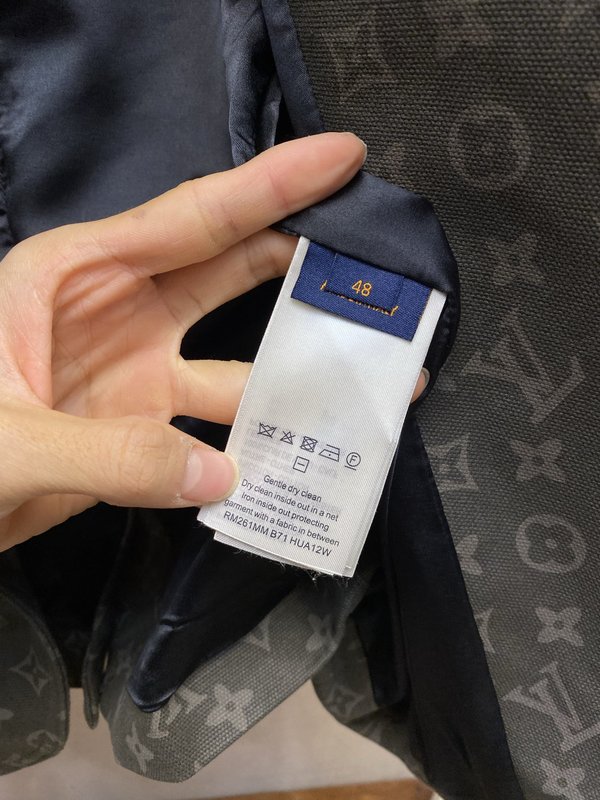 LV 런웨이 레터 자카드 데님 자켓 001-274197