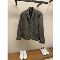 LV 런웨이 레터 자카드 데님 자켓 001-274197