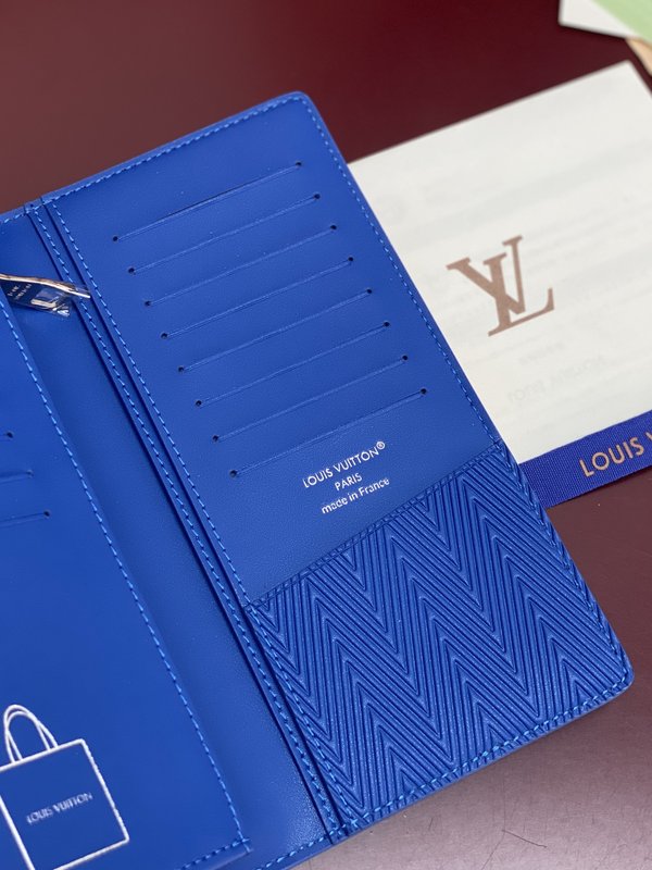 LV 브라자 롱 지갑 캔버스 가죽 001-274275